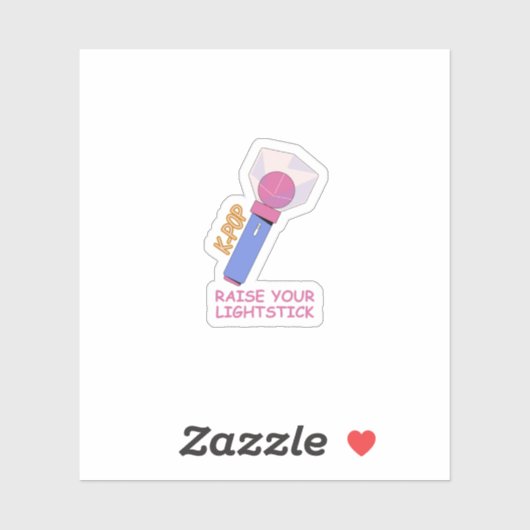 K-POP Til je lichtstok Sticker (Vel)