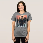 K-POP Tri-Blend SHIRT (Voorkant volledig)
