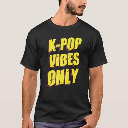 K-Pop Vibes Premium T-shirt (Voorkant)