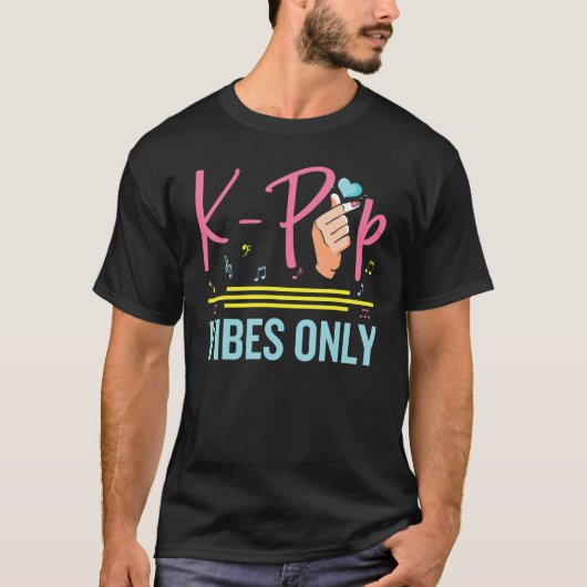 K-Pop Vibes  South Korean Pop Music  Kpop T-shirt (Voorkant)