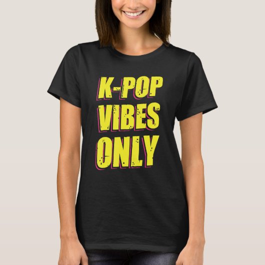 K-Pop Vibes T-shirt (Voorkant)