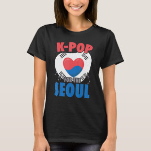 K Pop voor de Seoul Korean Pop Muziek K Pop Zuid T-shirt