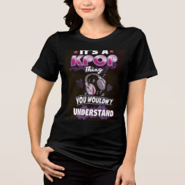 K-Pop Women's Tri-Blend Shirt