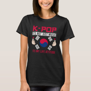 K-pop Zuid-Korea Zuid-Korea T-shirt