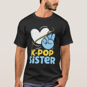 K-Pop zustermuziek Koreaans K-Pop T-shirt