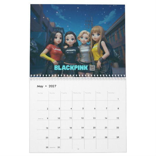 K-Pop's beste personages: een KCrush-kalender Kalender (Mei 2027)