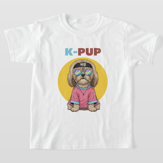 k pup hond t-shirt (Laagn)