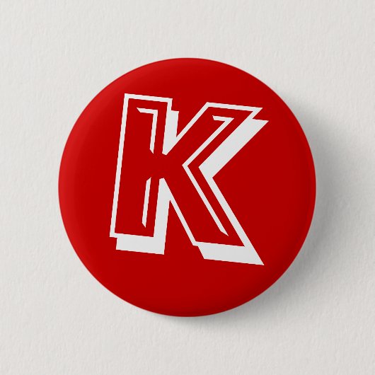 K RONDE BUTTON 5,7 CM (Voorkant)