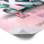 K staat voor Koala – Schattigee Alfabet Wall Art v Poster (Hoek)