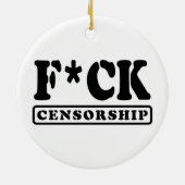 K*T CENSUUR KERAMISCH ORNAMENT (Achterkant)