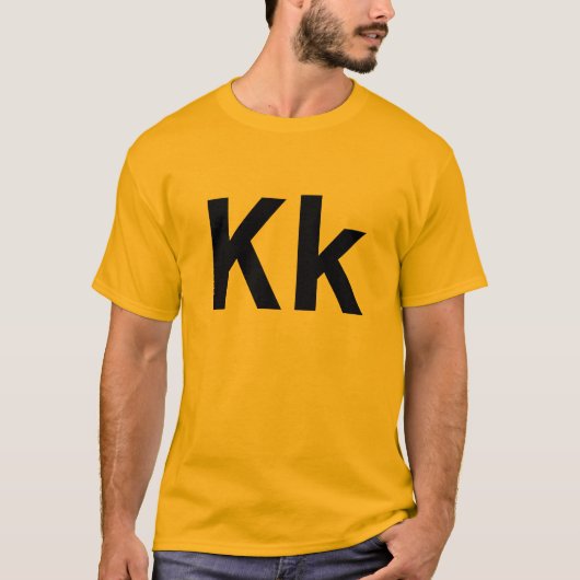 K t-shirt (Voorkant)