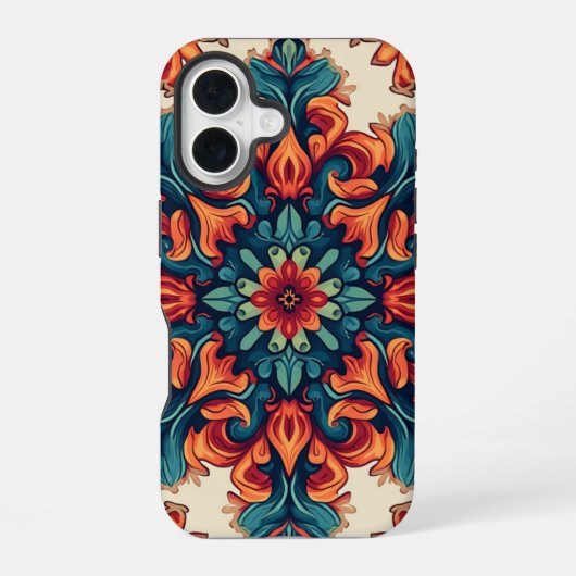 K-traditioneel ontwerp Phone Case iPhone 16 Hoesje (Achterkant)