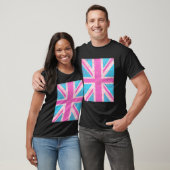 K Union Jack Britse vlag T-shirt (Unisex)