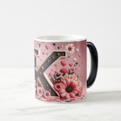 K Valentijnsalphabet 3D Magische Mok (Voorkant rechts)