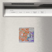 K voor Krakau magneet (Insitu (Vaatwasser))