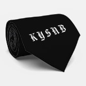 K Y S N B Stropdas (Opgerold)
