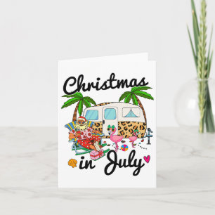 KA13 Leopard Camping RV Kerstmis in juli Camper X Kaart