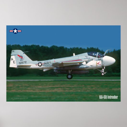 KA-6D INTRUDER POSTER (Voorkant)