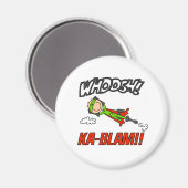 Ka Blam Jongensheld Magneet (Voorkant / Achterkant)