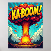 KA-BOEM! Pop Art Explosion Poster (Voorkant)