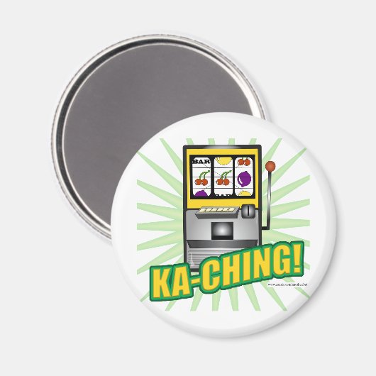 Ka-Ching Big Money! Magneet (Voorkant / Achterkant)
