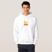 KA CORE Retro Karnataka Pride Hoodie | Kannada  (Voorkant volledig)