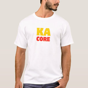 KA CORE Retro Karnataka trots T-shirt Kannada