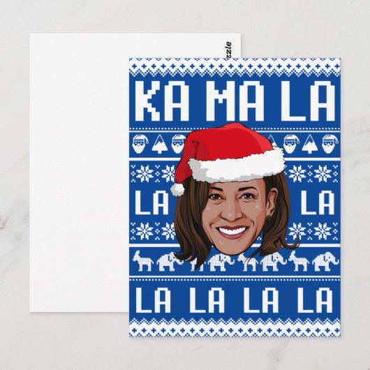 KA MA LA LA HARRIS BRIEFKAART (Voorkant / Achterkant)