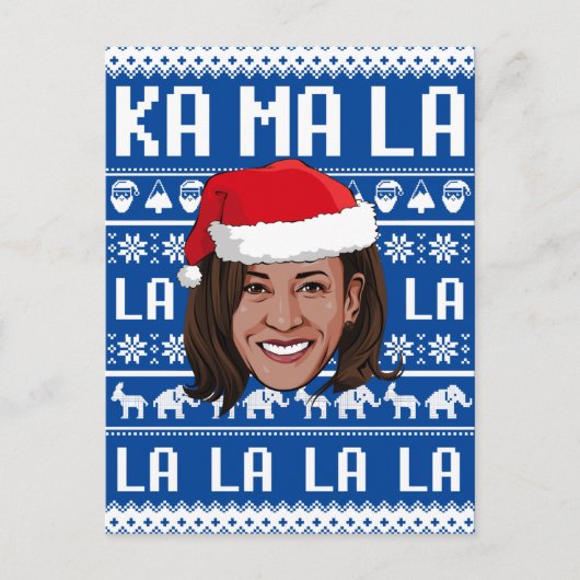 KA MA LA LA HARRIS BRIEFKAART (Voorkant)