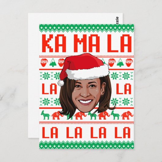 KA MA LA LA HARRIS BRIEFKAART (Voorkant / Achterkant)