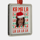 KA MA LA LA HARRIS CARD METALEN ORNAMENT (Rechts)