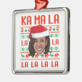 KA MA LA LA HARRIS CARD METALEN ORNAMENT (Links)