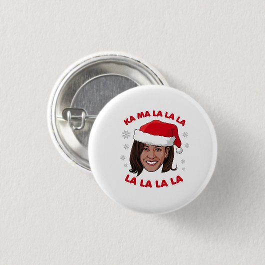 KA MA LA LA RONDE BUTTON 3,2 CM (Voorkant /achterkant)