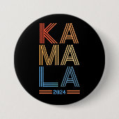KA MA LA RONDE BUTTON 7,6 CM (Voorkant)