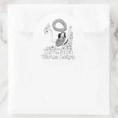KA' MANA WA'NA LEIYA RONDE STICKER (Tas)