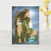 "Ka No'ono'o" oil painting by Lori Higgins Kaart (Gele Bloem)