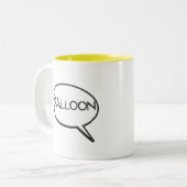 Ka Pow Balloon Comics Mok (Voorkant links)