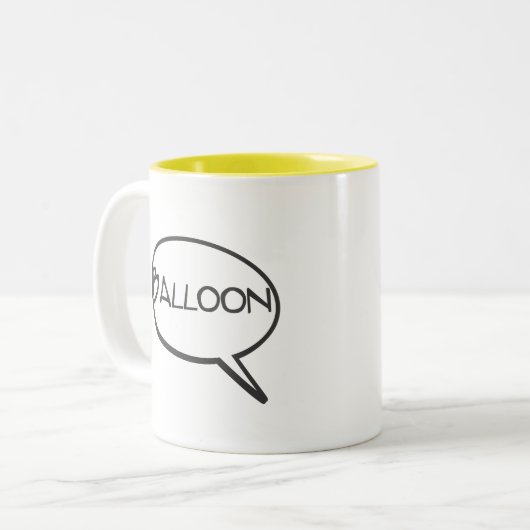 Ka Pow Balloon Comics Mok (Voorkant links)