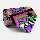 Ka-Pow, Bang, Splat Stropdas (Opgerold)