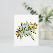 Ka-Pow Briefkaart (Staand voorkant)