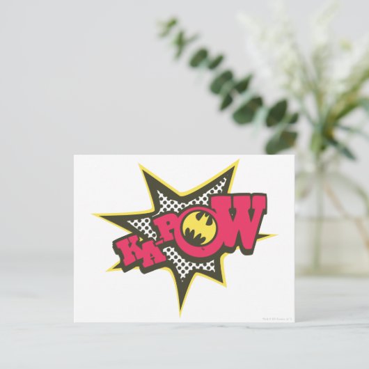 KA-POW BRIEFKAART (Staand voorkant)