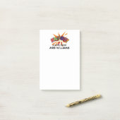 KA-POW Gepersonaliseerd Leuke Kleurrijke Stripboek Post-it® Notes (Op bureau)