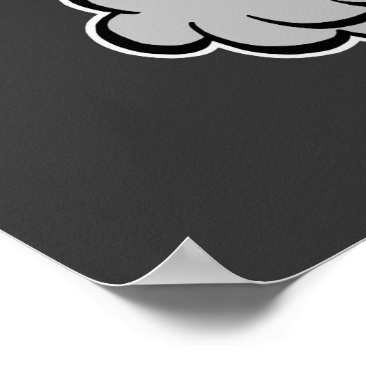 KA-POW! Grafisch stripboek Poster (Hoek)