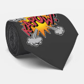 KA-POW! Grafisch stripboek Stropdas (Opgerold)