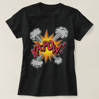 KA-POW! Grafisch stripboek T-shirt