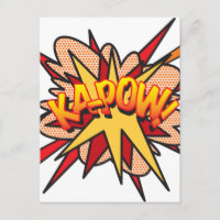 KA-POW Leuke Retro Strip Pop Art