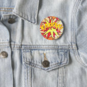 KA-POW Leuke Retro Stripboek Pop Art Ronde Button 5,7 Cm (In situ)