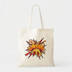 KA-POW Leuke Retro Stripboek Pop Art Tote Bag