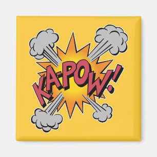 KA-POW! Stripverhaal Grafisch Magneet