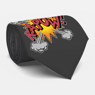KA-POW! Stripverhaal Grafisch Stropdas